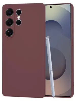 Obrázok produktu pre Techsuit SoftFlex – puzdro na Samsung Galaxy S25 Ultra – slivkovočervený