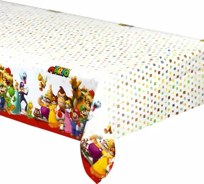Produktbild von Amscan Tischtuch Super Mario 120x180cm