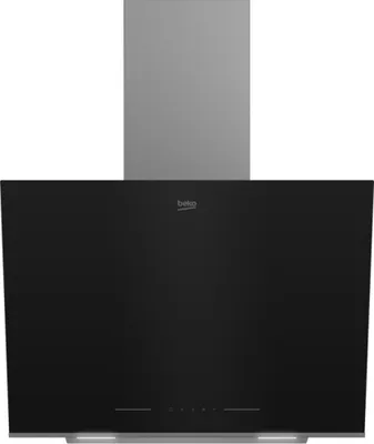 Produktbild von Beko Dunstabzugshaube, Schräghaube, 60 cm, Schwarz BHCA66641BBHS
