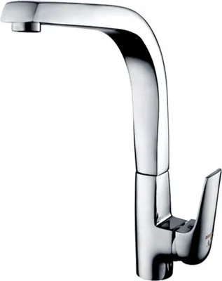 Produktbild von Aloni Küchenarmatur Chrom Einhebelarmatur rostfreier Edelstahl Warm- & Kaltwasser