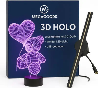 Zdjęcie produktu dla wentylator hologramowy 3D 16,5 cala 2000x224 Projektor WiFi 224 diody LED Reklama PL.