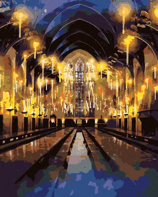 Zdjęcie produktu dla Zuty - Painting by Numbers - HARRY POTTER, 40x50 cm, bez ramy i bez płótna