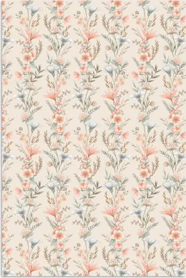 Produktbild von MuchoWow® Poster Blumen - Pastell - Farben 40x60 cm - Plakate für die Wand - Poster Babyzimmer