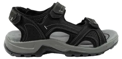 Produktbild von Grisport - Sandalen für Herren, Leder, Kontrastsohle PP13200 (44 EU) (Schwarz)
