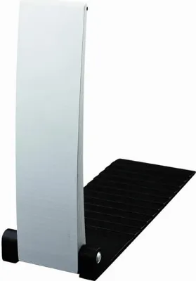 Image de Stelton Flap tablet-halter, support design pour CD et tablette, aluminium, x-1