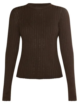 Produktbild von LYNNEA damen pullover - braun,M