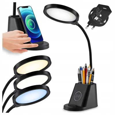 Produktbild von Smartled LED Schreibtischlampe mit Organizer und Induktion