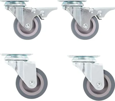 Produktbild von "2026 Promotion" 32 Stk. - Hohe Qualität - Lenkrollen 50 mm - Transportroller CC2736