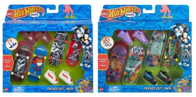 Obrázok produktu pre Hot Wheels Action HGT84, Súprava pre prstový skateboard, 5 rok / roky, Plast, Viacfarebný