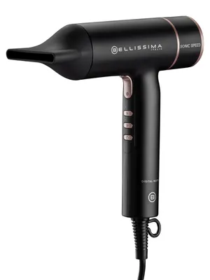 Image de Bellissima Sonic Speed sèche-cheveux 1600 W Noir, Rose