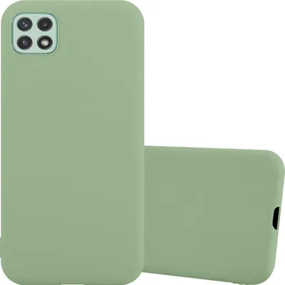 Zdjęcie produktu dla Etui Cadorabo do Samsung Galaxy A22 5G w kolorze zielonym silikonowe etui TPU na telefon komórkowy