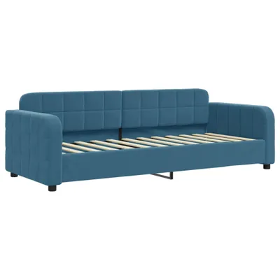 Immagine prodotto di vidaXL Letto da giorno blu 80x200 cm in velluto
