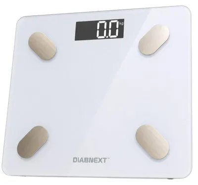 Immagine prodotto di Verk 17149: Bilancia personale digitale con display LCD, portata massima 180 kg, colore bianco