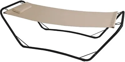 Produktbild von a1619021, Hängematte mit Ständer Java, Beige