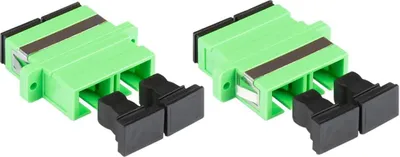 Image de Connecteur duplex fibre optique SC (APC) OS2 monomode