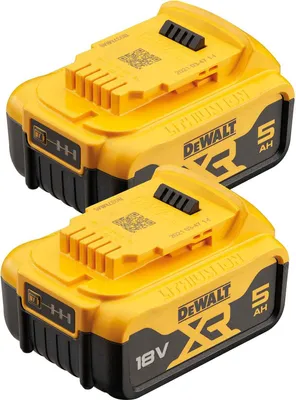 Produktbild von DeWalt DCB184P2-XJ 18V 5Ah Akku-Set