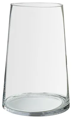 Glas-Tafelvaas transparent 20x20x30 cm