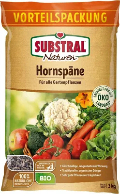 Produktbild von SUBSTRAL® Naturen® Hornspäne  für bis zu 60 m² - 3 kg