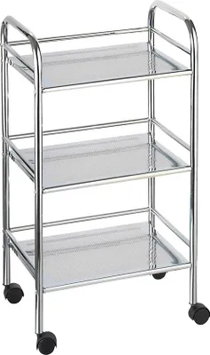 Produktbild von Famanu Küchentrolley mit 3 Ablagen - platzsparend und mobil