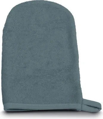 Produktbild von Frottee Waschhandschuh Grau 100% Baumwolle