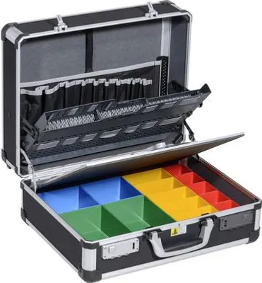 Image de Allit AluPlus Service C44-3 427250 Mallette à outils universelle non équipée (L x H x P) 445 x 210 x 370 mm (427250)
