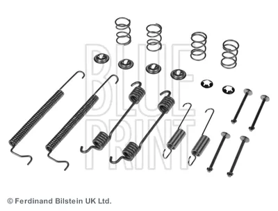Produktbild von BLUE PRINT Zubehörsatz Bremsbacken ADG041501 Hinten für CHEVROLET SPARK (M300) 0,113kg 0,11kg