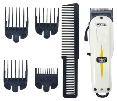 Produktbild von WAHL Cordless Super Taper Schwarz  Weiß Lithium-Ion (Li-Ion)
