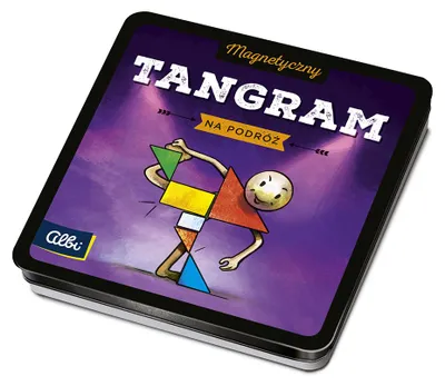 Produktbild von Magnetisches Tangram Puzzle-Spiel mit 7 geometrischen Teilen für Kinder und Erwachsene