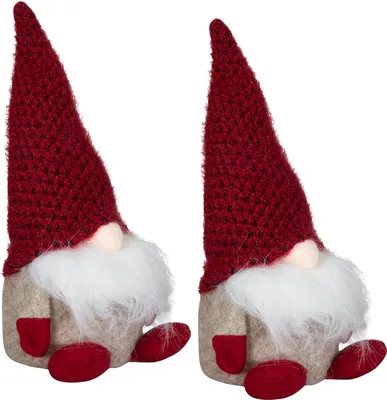 Produktbild von Wichtel 16cm(28cm)2er Set Dekofigur Weihnachten