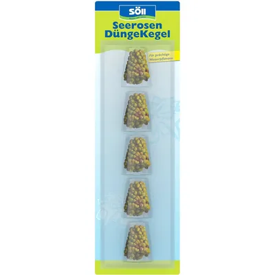 Produktbild von Söll SeerosenDüngeKegel 5 Kegel