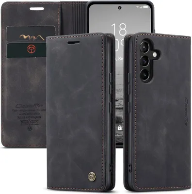 Produktbild von Samsung Galaxy A54 Hülle - CaseMe 013 Klapphülle - Schwarz