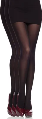 Produktbild von Damen Gemusterte Strumpfhose (Schwarz-G5482(40 DEN) ,S) .