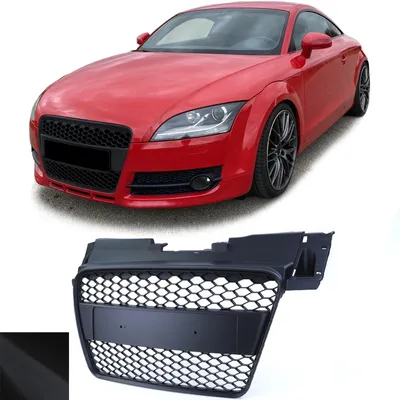 Produktbild von Sportgrill und Frontgrill Schwarz für Audi TT 8J Vorfacelift 2006-2010
