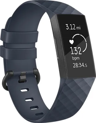 Produktbild von imoshion Silikonband für das Fitbit Charge 3 / 4 - Dunkelblau