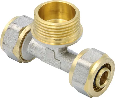 Produktbild von Klemmring Schraubfitting T-Stück 16x2 mm 3/4 Zoll Aussengewinde