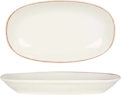 Obrázok produktu pre Bonna servírovacia miska - Retro - porcelán - 24x14 cm