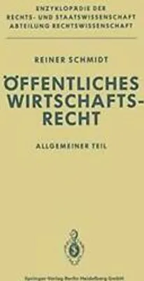 Obrázek produktu pro Öffentliches Wirtschaftsrecht