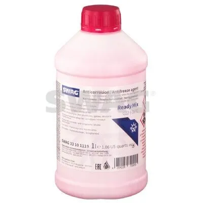Produktbild von SWAG Kühlmittel Kühlerfrostschutz 1L Rot -35°C Antifreeze Fertigmischung