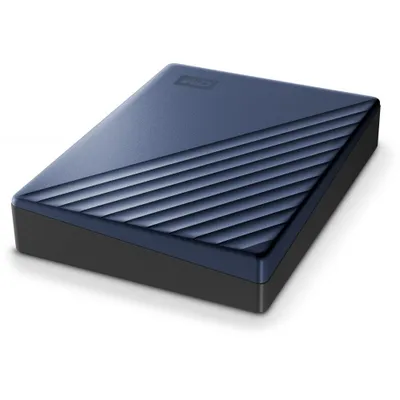 Produktbild von Western Digital WDBFTM0040BBL-WESN, 4 TB, 3.2 Gen 1 (3.1 Gen 1), Schwarz, Blau