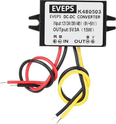 Produktbild von DC-DC 12 V/24 V/36 V/48 V zu 5 V 3 A Buck-Wandler Step-Down-Stromversorgungsmodul