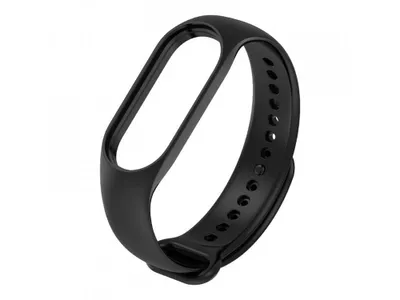 Produktbild von Silikonový Řemínek pro Xiaomi Mi Band 7 černý - Tactical