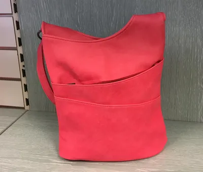 Produktbild von New Bags Damen Umhängetasche Beuteltasche Crossbag Hobo Handtasche (NB-3095-1) KORALLE
