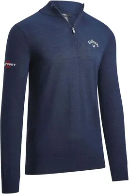 Zdjęcie produktu dla Callaway 1/4 Blended Merino Navy Blue M Sweter
