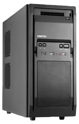 Zdjęcie produktu dla Chieftec LF-02B-OP, Midi Tower, PC, Czarny, ATX, micro ATX, Dom/Biuro, Dolne