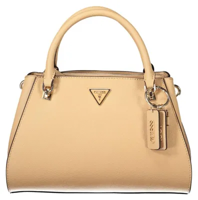 Produktbild von Elegante Damenhandtasche Beige mit Riemen & Extra-Fächern