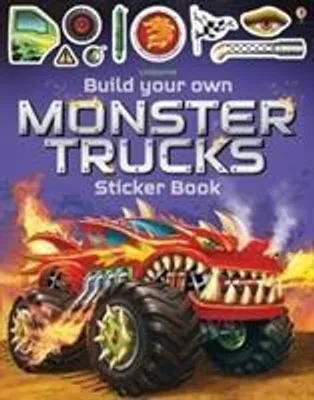 Obrázok produktu pre Build Your Own Monster Trucks Sticker Book
