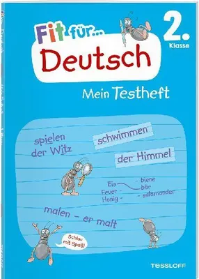 Produktbild von Fit für Deutsch 2. Klasse. Mein Testheft