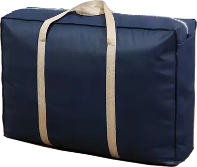 Produktbild von Quilt-Aufbewahrungstasche, glatter Reißverschluss, faltbare Quilt-Aufbewahrung, breiter Griff, große Kapazität, Reise- und Hausdecken-Aufbewahrungstasche, Haushaltsprodukte