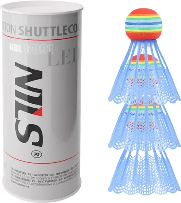 Image de Volants de badminton LED en nylon, lot de 3