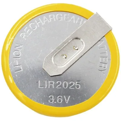 Immagine prodotto di Batteria Ricaricabile Techstar® 2025, 3.6V, 250mAh, Per BMW, LIR2025